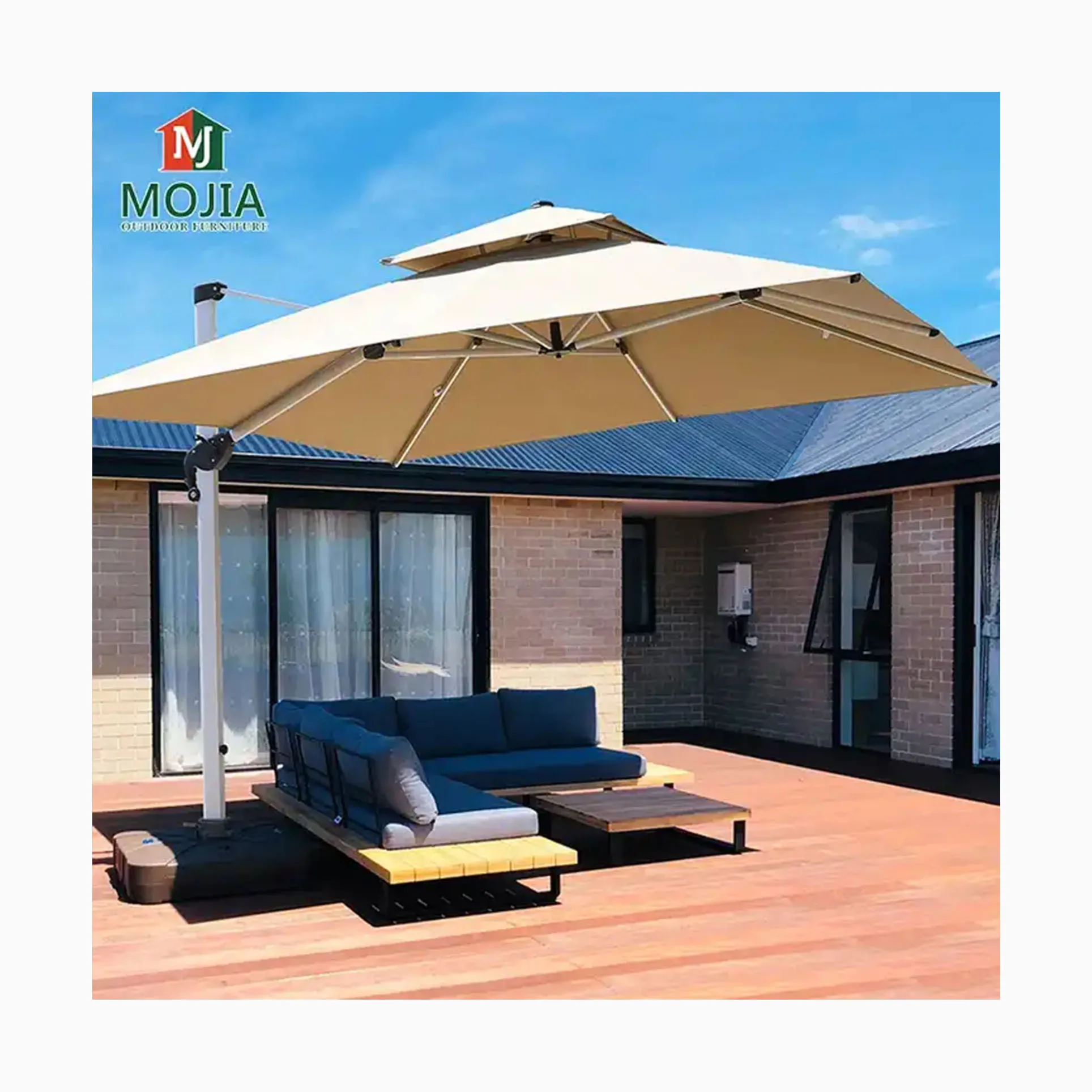 10ft cantilever patio umbrella ELM 10
