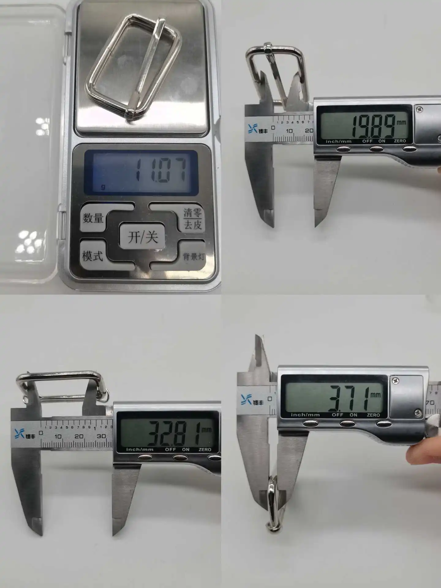 Bag Hardware Decorative Shoulder Strap Adjustment Buckle Custom Shoe Fashion Buckles