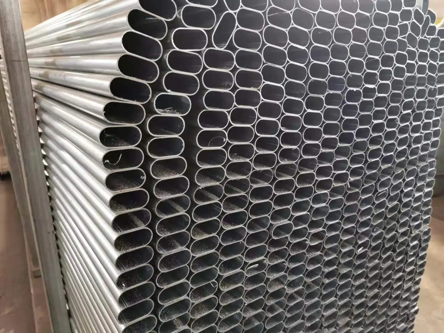 Erw Elliptical Mild Steel Flat Sided Oval Tube