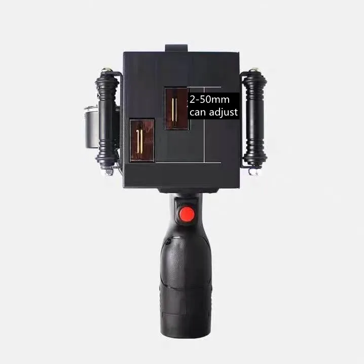 Factory Price Two Heads Handheld Inkjet Printer Date Picture QR Code Bar Code Coding Machine Bag Printing Machine