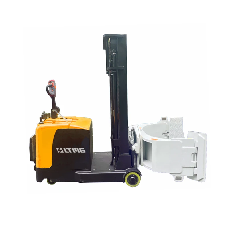 Lifting Stacker Used to Roll Paper Gripper Forklift with Rotating Clamp