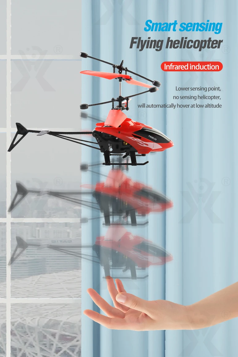 Chengji Sensor Flying Toys Rc Mini Helicopter Remote Control Plastic