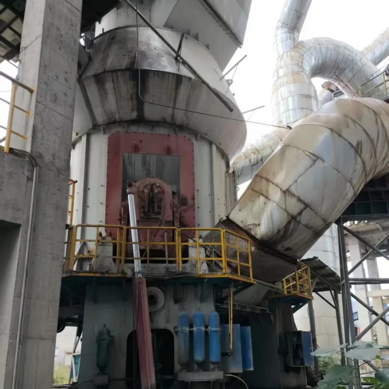 Used HRM3400 Raw Mill /Vertical Roller Mill 4 Rollers 1800Kw AC Motor Gearbox Grinding Equipment 200t/h Capacity Made by SINOMA