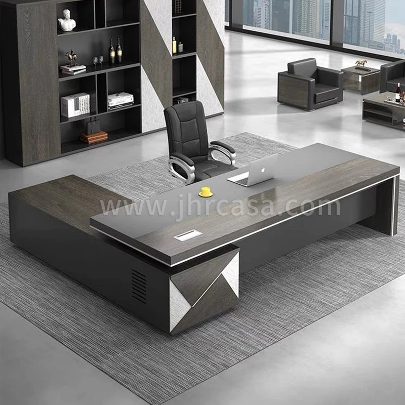 Best Sell Modern Office Computer Table Wood Veneer L Shaped Chairman  Executive Desk Nice Boss Table - Buy Office Executive Wood Table Modern,L  Shaped Executive Office Desk,Boss Table Modern Design Product on