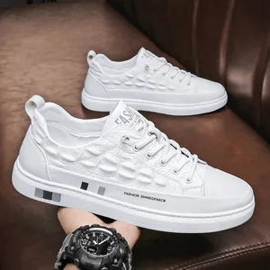 Board Shoes, White Shoes, Men's Spring New Style, Men's Versatile Casual Shoes, Soft Sole, Soft Surface