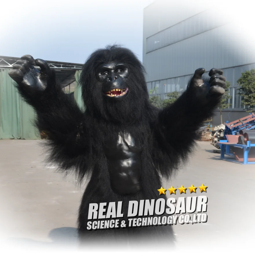 REALDINO Movie Theme Handmade Adult Realistic Gorilla Costume