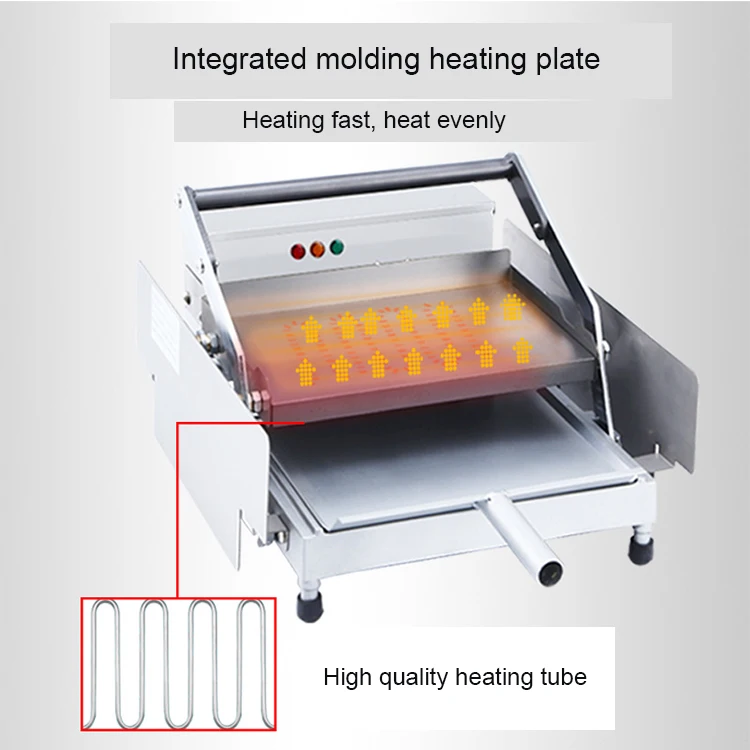 Factory Direct Sales Automatic Burger Heater Machine Burger Bun Grill Machine Hamburger Machine