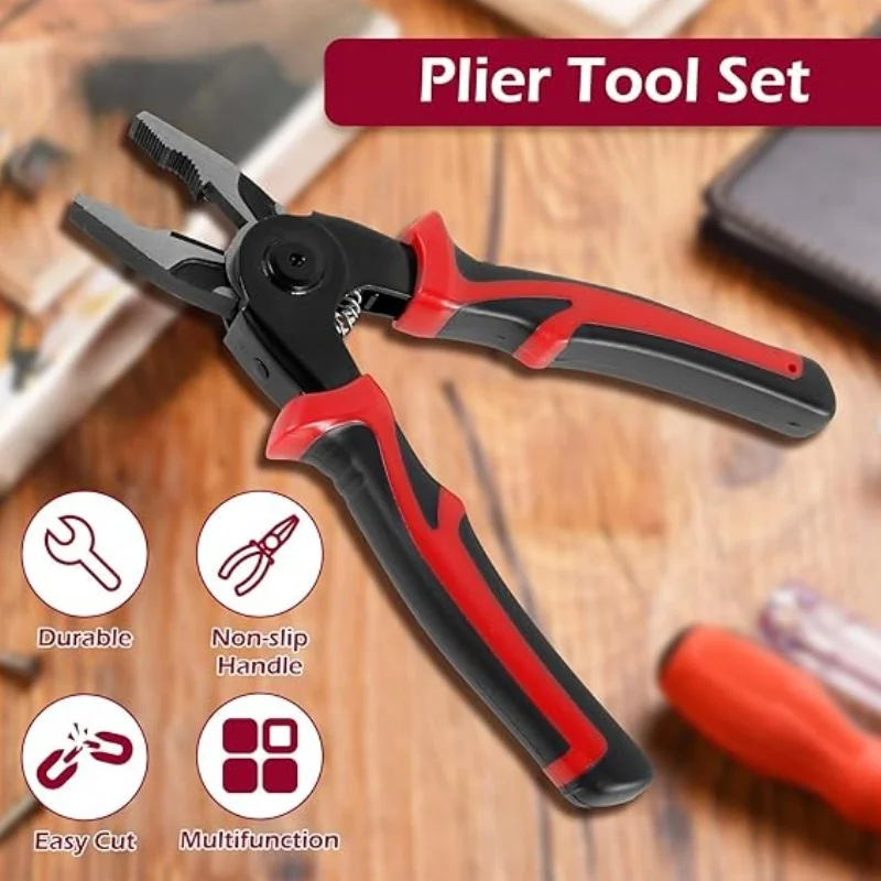 Factory Price 5 In 1 Plier Tool Set Stripping Pliers Set For Wire