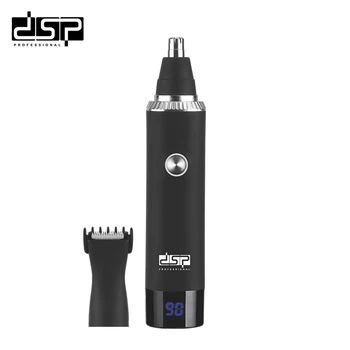 2 in 1 Men's Electric Nose Sideburns Trimmer with USB Charging twin Blade Shaver for Eyebrows Beard for Household Hotel Use
