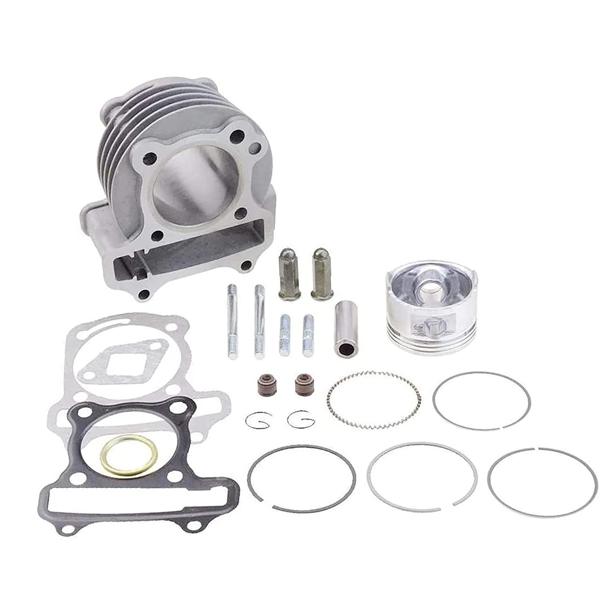 Goofit Big Bore Cylinder Liner Kit 80cc 47mm Gy6 Piston Gaskets ...