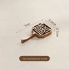 Xi Zi bacchette Stand-oro rosa