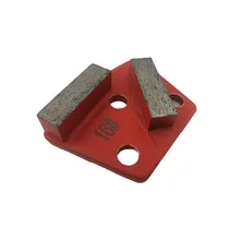 Trapezoid #16-3000 Grit Metal Scraper Grinder Floor Concrete Fit  Floor Grinding Pad Disc for Most Machines