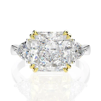 925 sterling silver jewelry yellow topaz ring