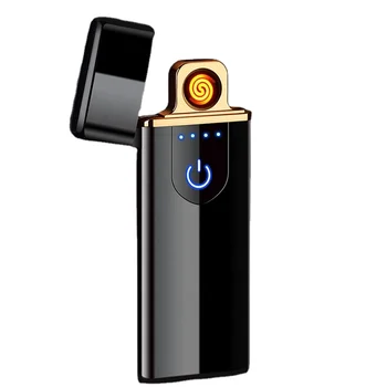 FR-703 Cheap Metal Electric USB Flameless Cigarette Lighter Coil Lighter Custom Logo