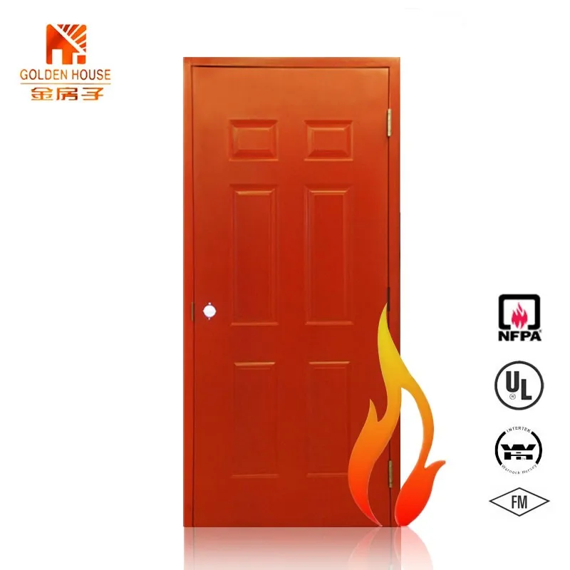 Sturdy Fire Doors - Six Panel Fire Rated Exterior Solutions