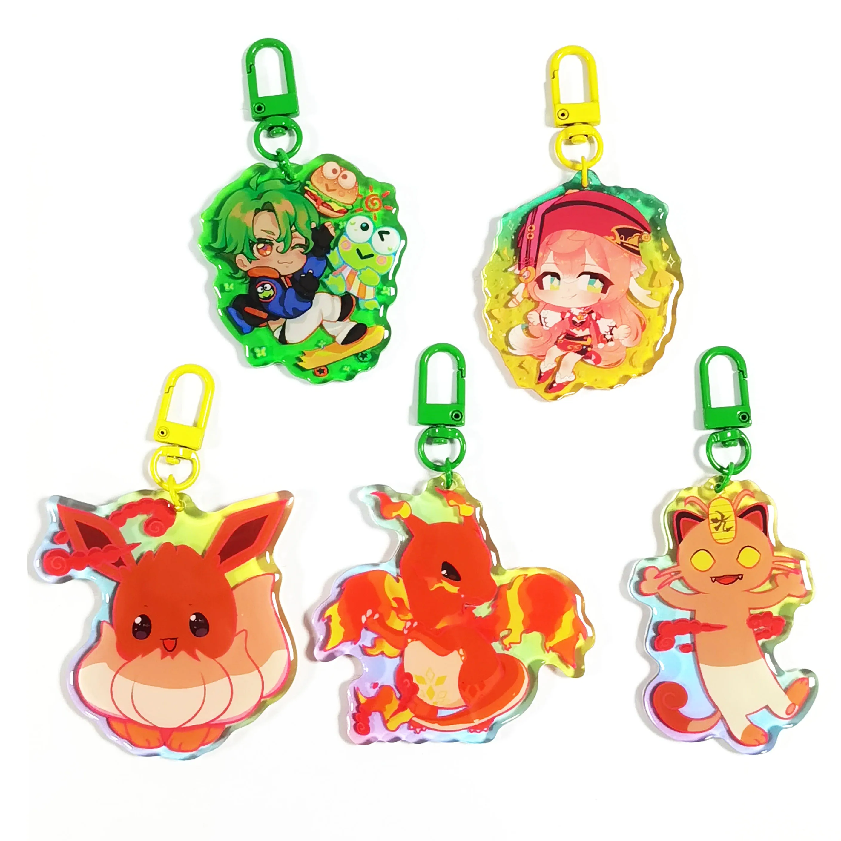 Acrylic Charms Custom Printed Acrylic Keychain Make Own Clear Epoxy Resin  Acrylic Keychain Charms