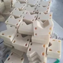 Customized Plastics Sliding Block Engineering Plastic Products Pe Mc Nylon Pa6 Nylon Block for Machining