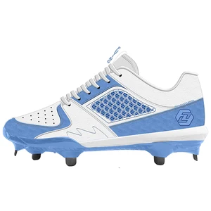 2026 New Baseball Shoes Breathable Mesh Men's Cleats, Molded Rubber Studs for Outdoor Practice & Games