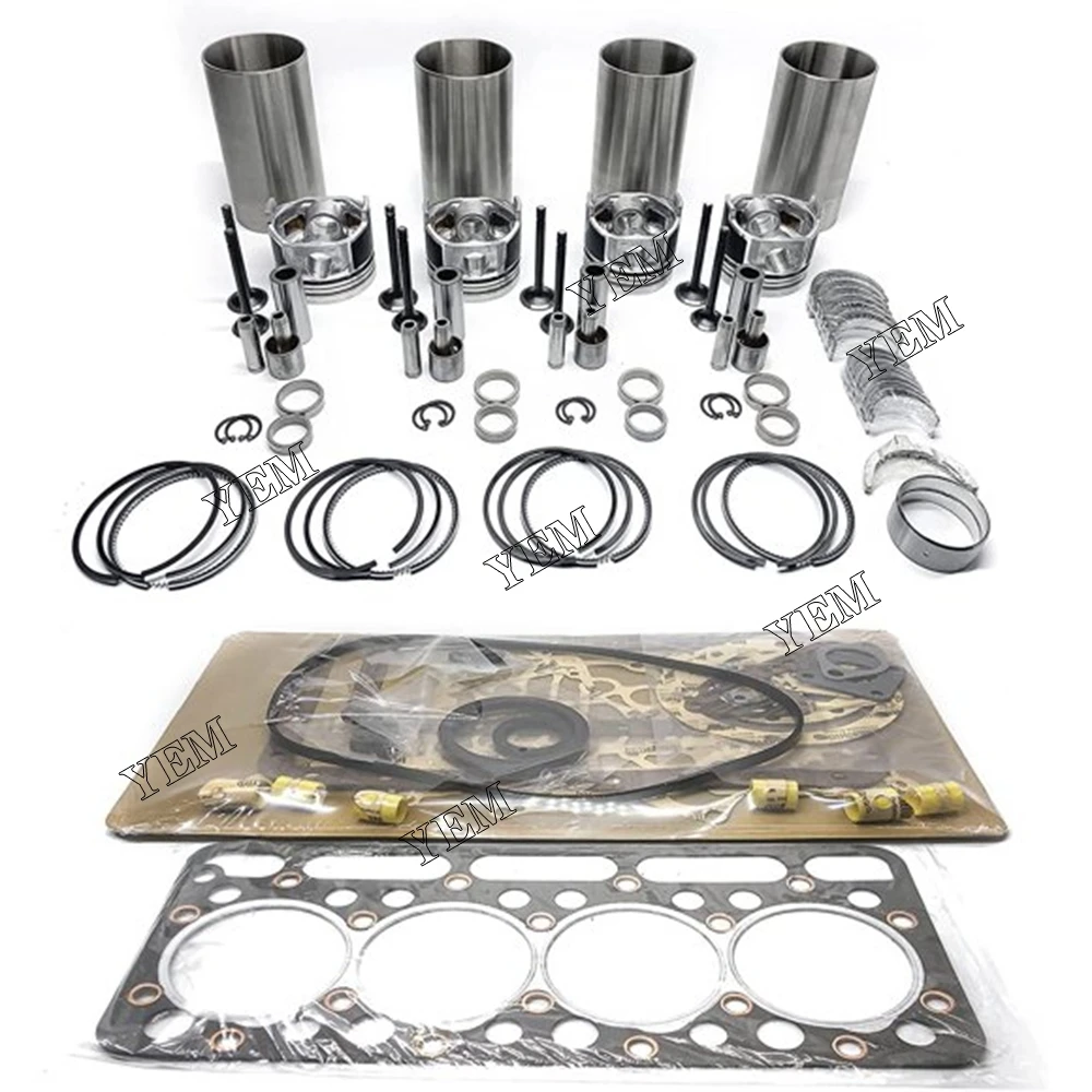 Genuine Parts Overhaul Rebuild Kit for Yanmar 3T80 3T80D Engine Direct Injection