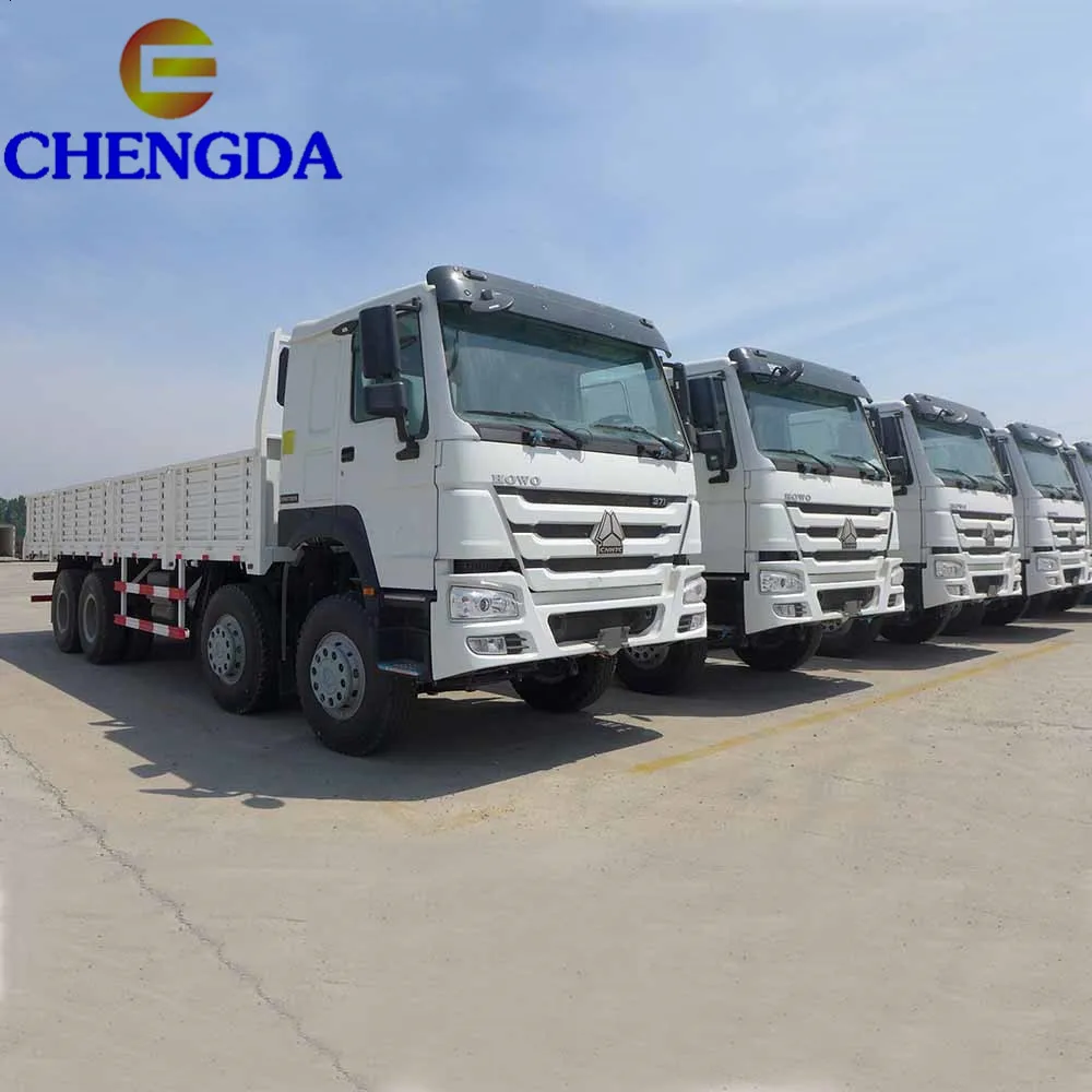Подержанный грузовик HOWO Shacman 50t 12 колес 8x4 для продажи
