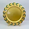 Gold,green