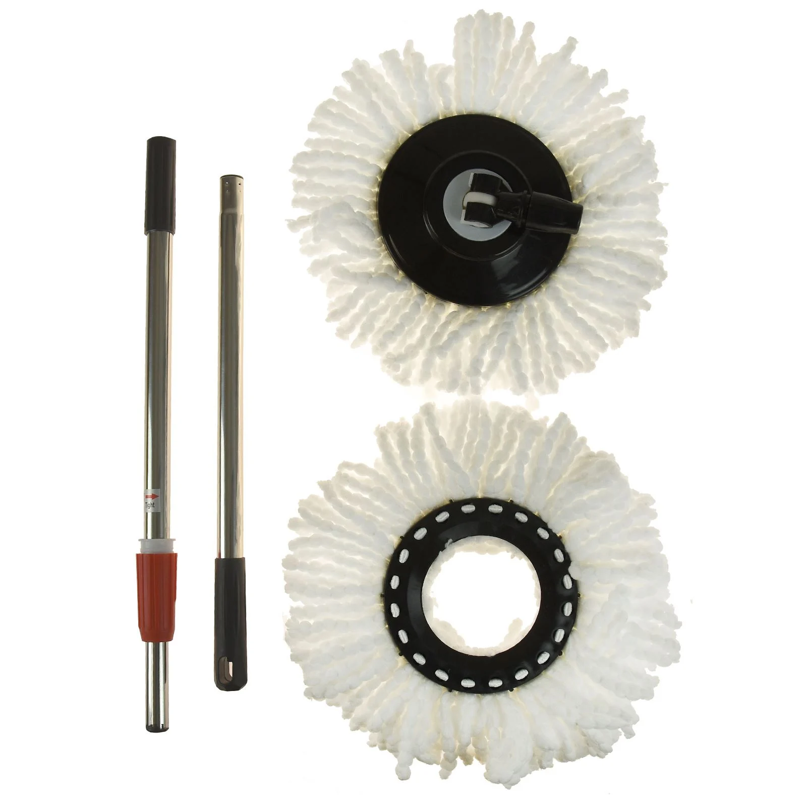 Горячая Распродажа домашняя вращающаяся Швабра 360 с 2 насадками из микрофибры бытовая уборка педаль напольная швабра набор ведром