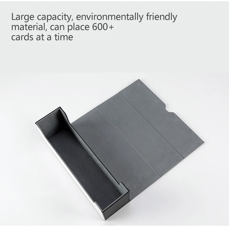 Torson 600+ High Grade PU Large Capacity Deck Box Yugioh TCG Storage Card  Yu Gi Oh Playing Cards Game Accessory