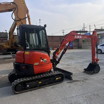 Mini Excavator 3.5 Ton China Supplier Crawler Kubota U35 Digger Pelle Used Excavator Machine