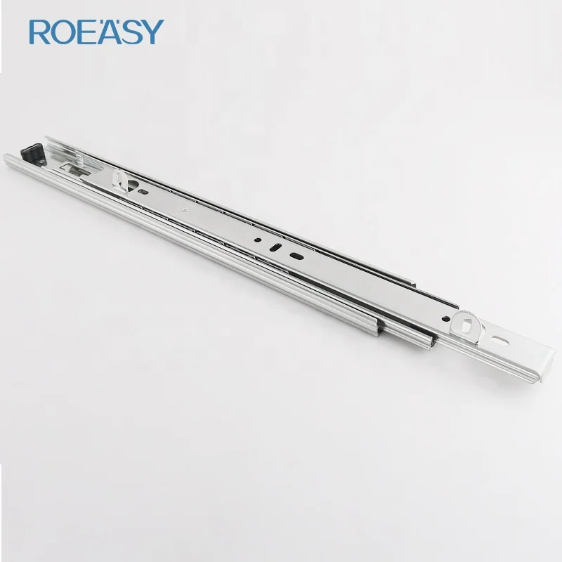 ROEASY Drawer Hardware Full Extension Drawer Slides Hook Slide Correderas Para Cajones Telescopic Slides
