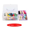 28 small wooden figures, 11 sets