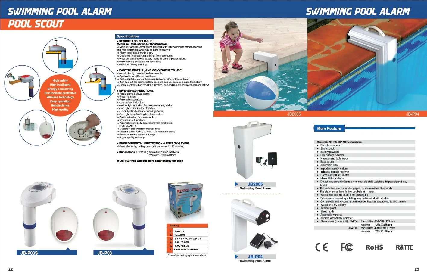 Wireless Swimming Pool Scout Child Guard Alarm Pool Alarm Protect