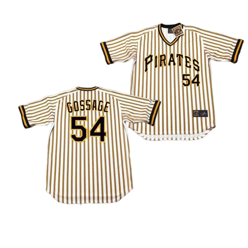 Wholesale Pittsburgh 27 Kent Tekulve 35 Manny Sanguillen 39 Dave Parker 54  Rich Gossage Throwback Baseball Jersey Stitched S-5xl Pirates From  m.