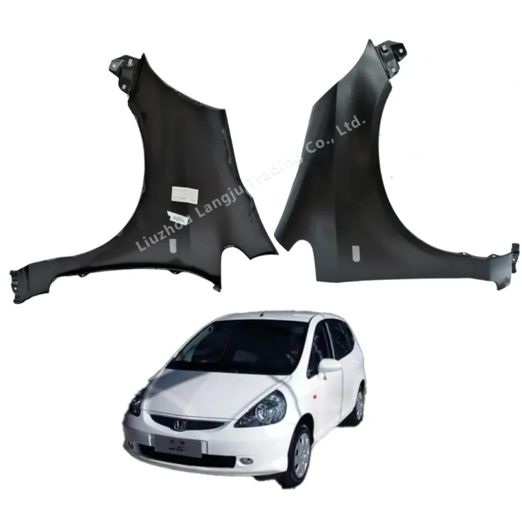 Hot Sale Simyi Steel Car Fenders Front Fender for Honda FIT JAZZ (HB) 2003 Model Automotive Parts