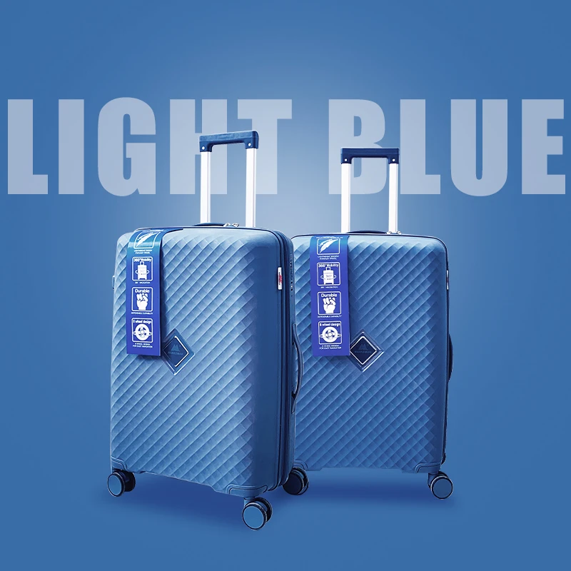 MARKSMAN Factory Direct Sale Solid and Durable Carry on PP Luggage Set Solid and Durable Suitcase Sets