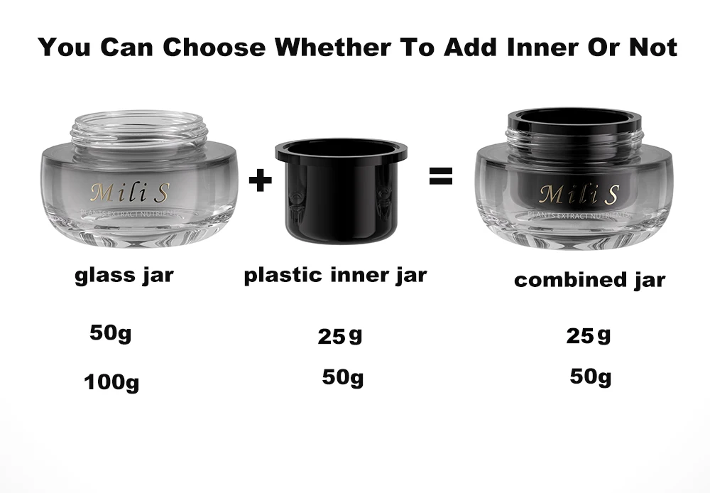 25g 50g 100g Custom Empty Eco Friendly Luxury Face Cream Packaging ...