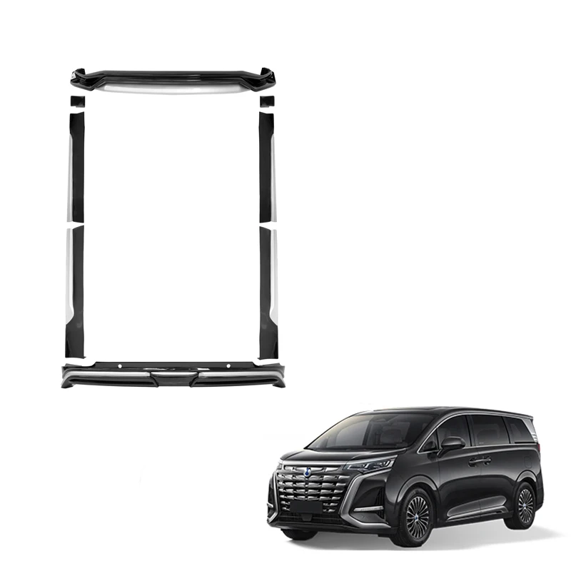 Auto Bodykit for BYD Denza D9 Front Rear Bumper Lip PP Plastic Accessories Car Body Kit Bull Bar Side Skirts Exterior Accessory