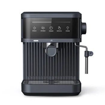 Professional Semi-Automatic Espresso Coffee Maker Programmable Electric Household Machine Automatic Features Plastic Outdoor RV