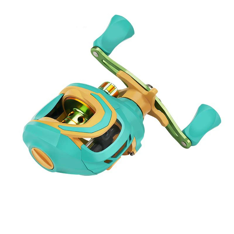 Jetshark Ultralight Bait Cast Reel 8KG Max Drag Left Right Hand Fishing Reel Reinforced Nylon Body Fishing Baitcasting Reel
