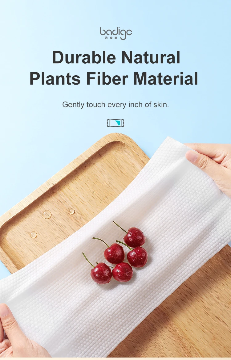 Hotel Travel Portable Large Non Woven Disposable Cotton Facial Towel