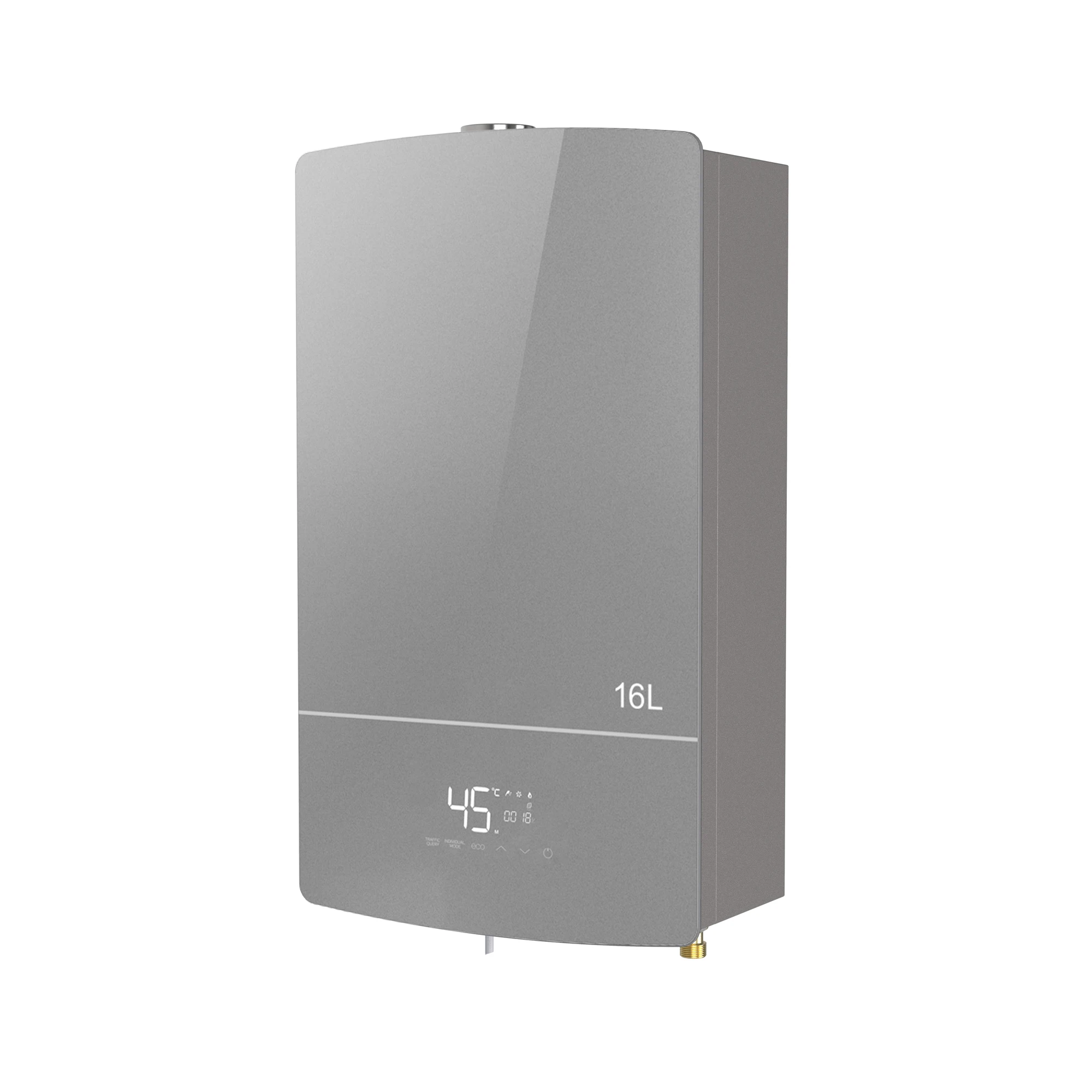 Modern Novel Design 16L Wall Mounted Fast Heating Tankless Gas Water ...