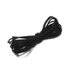 Banda Elástica de Nylon Negra de 1.5mm - Negra