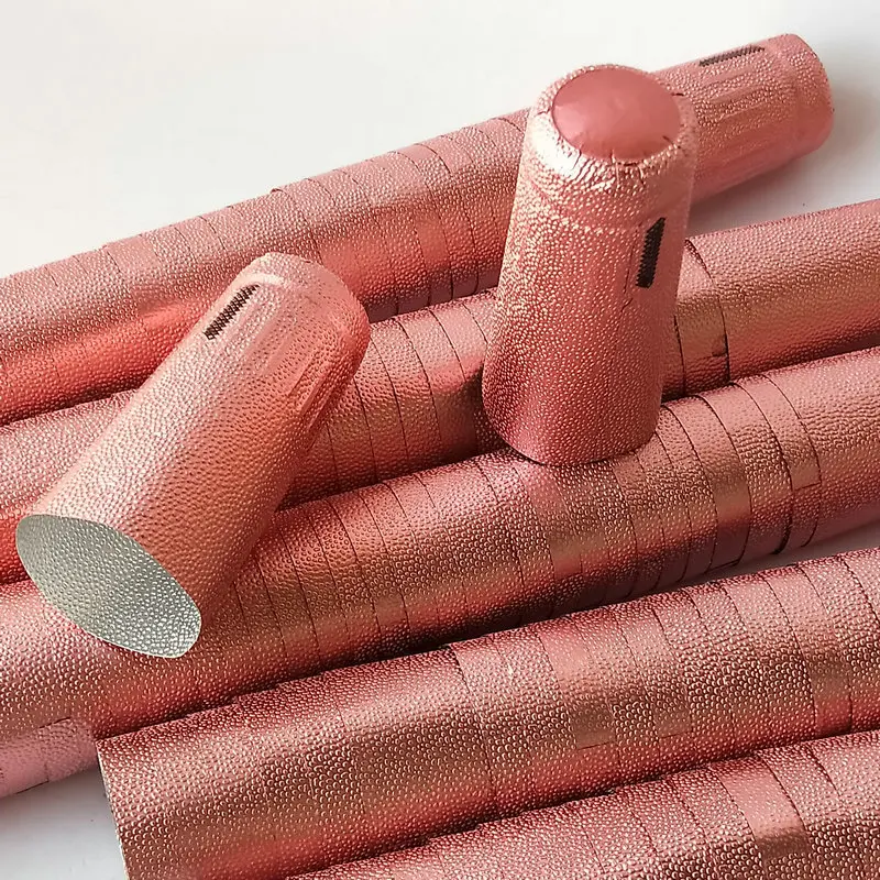 エンボス加工 34*90mm アルミ箔 シュリンク シャンパンボトルカプセル