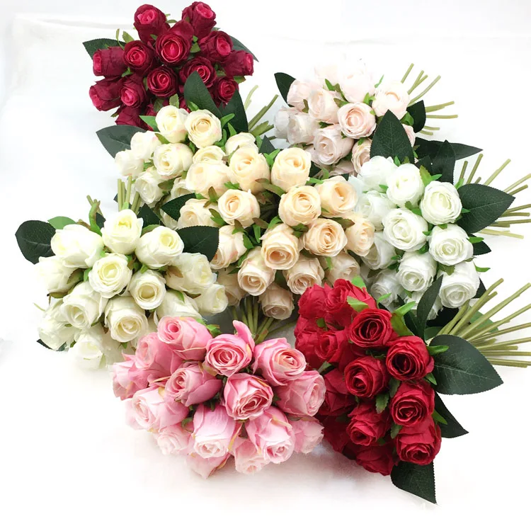 Silk Wedding Buy Rose Wedding Bouquet Wedding Flower Bouquet Artificial Rose Bouquet Product On Alibaba Com