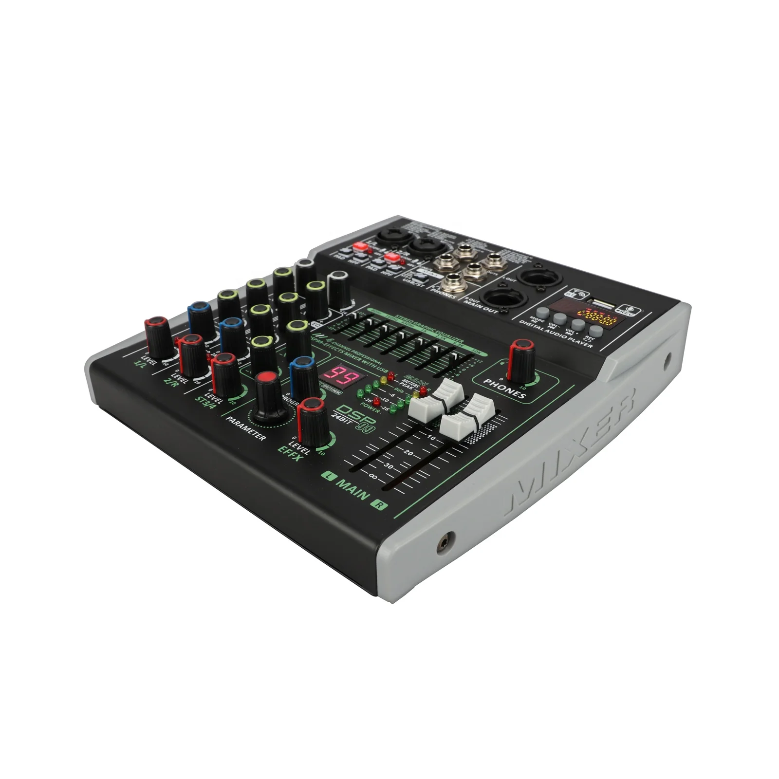 さぼてんページ　qm LX402DSP - Hot Selling 99DSP EQ Mini 4 Channel Mixer