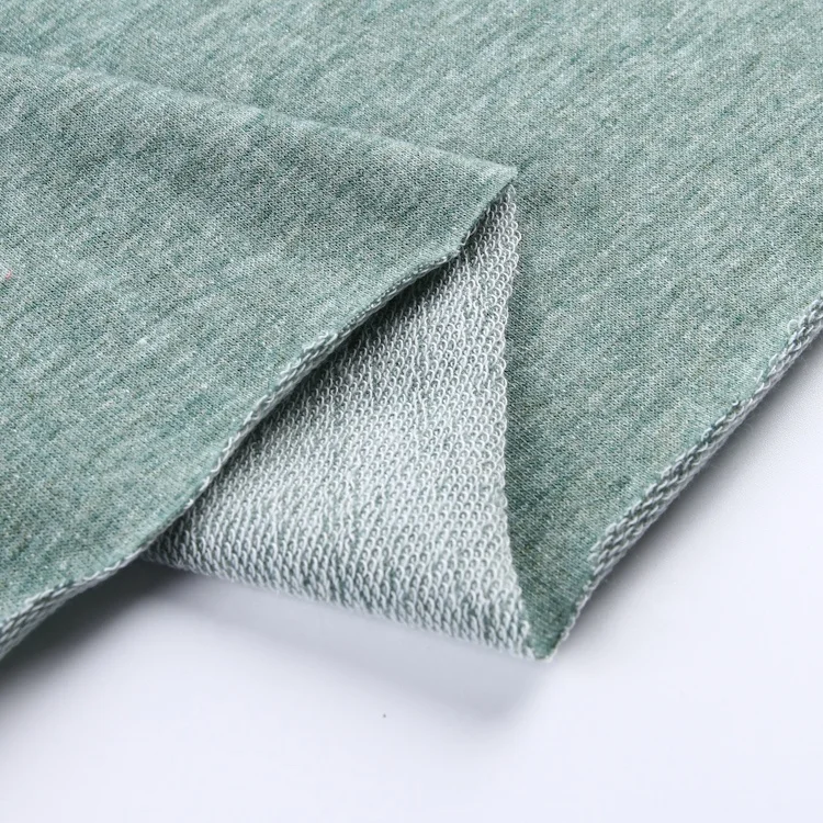 Новое поступление, прочная махровая эластичная ткань из спандекса с высокой устойчивостью к морщинам