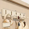 Tailu Folding Invisible Hook Set - Milky White 5 Hooks
