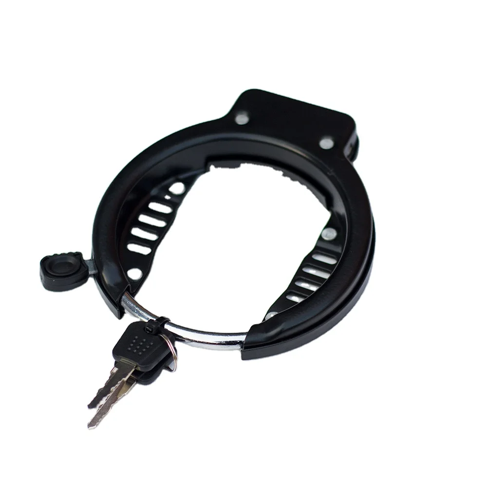 Toyar Bike Frame Lock With Chain Black 6*1200mm Lock The Wheel And