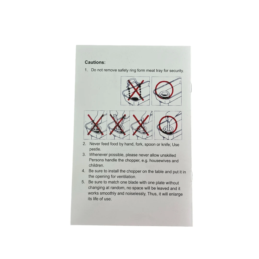 product mh 337 12hp commercial electric meat grinder machine imported switch home  farm restaurant use new condition with 4 plates-12