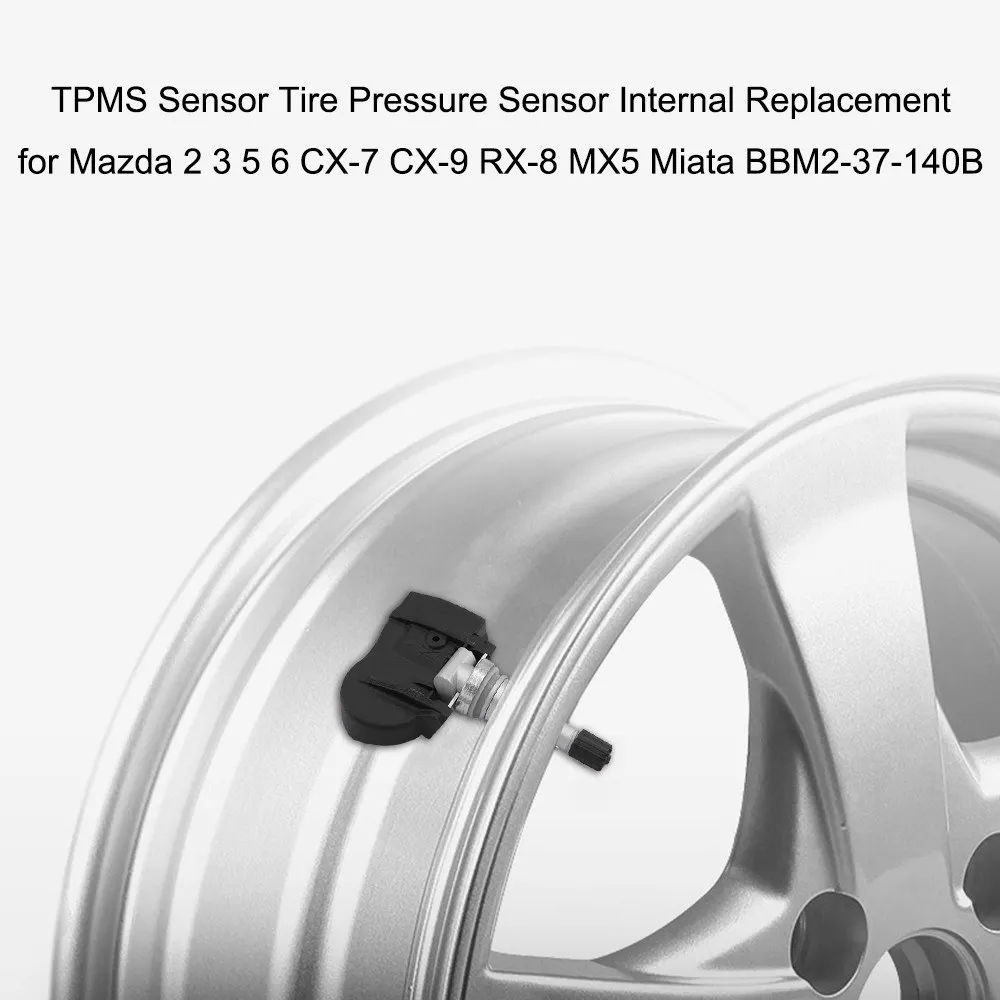 4 Sensori Pressione Pneumatici TPMS Per Mazda RX8 CX7 CX9 MX5 - Ricambi Originali BBM237140B