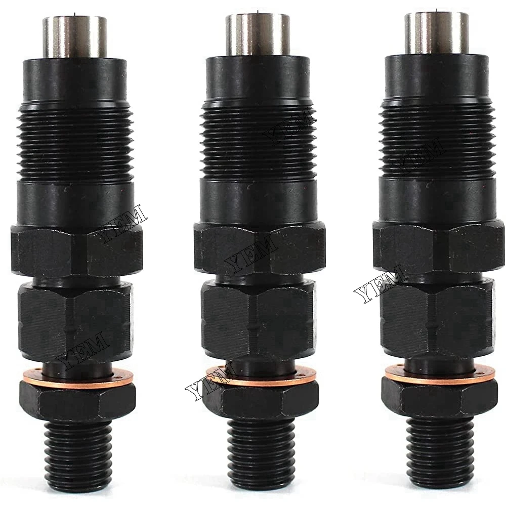Excavator Engine Part 4X Fuel Injector for Kubota Mowers F2690 F3080 F3680 ZD1211 ZD326 ZD331